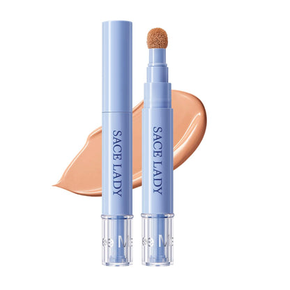 2-in-1 Full Coverage Concealer & Foundation – 24H Matte Flawless Finish